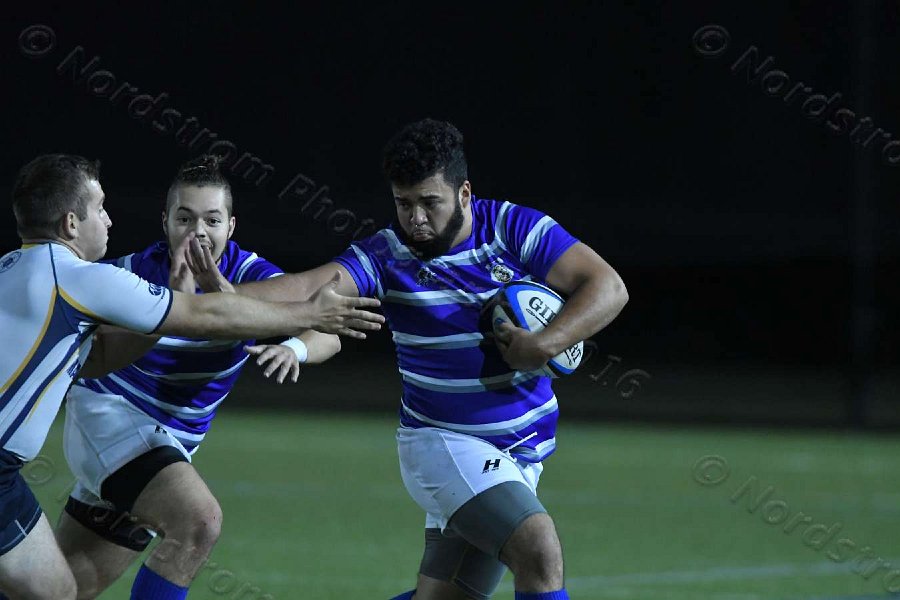 Wheaton Men\'s Rugby vs Mass Maritime.  Photo by Keith Nordstrom